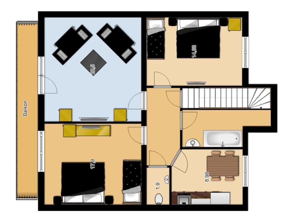 Appartement Popelka Зальфельден Номер фото